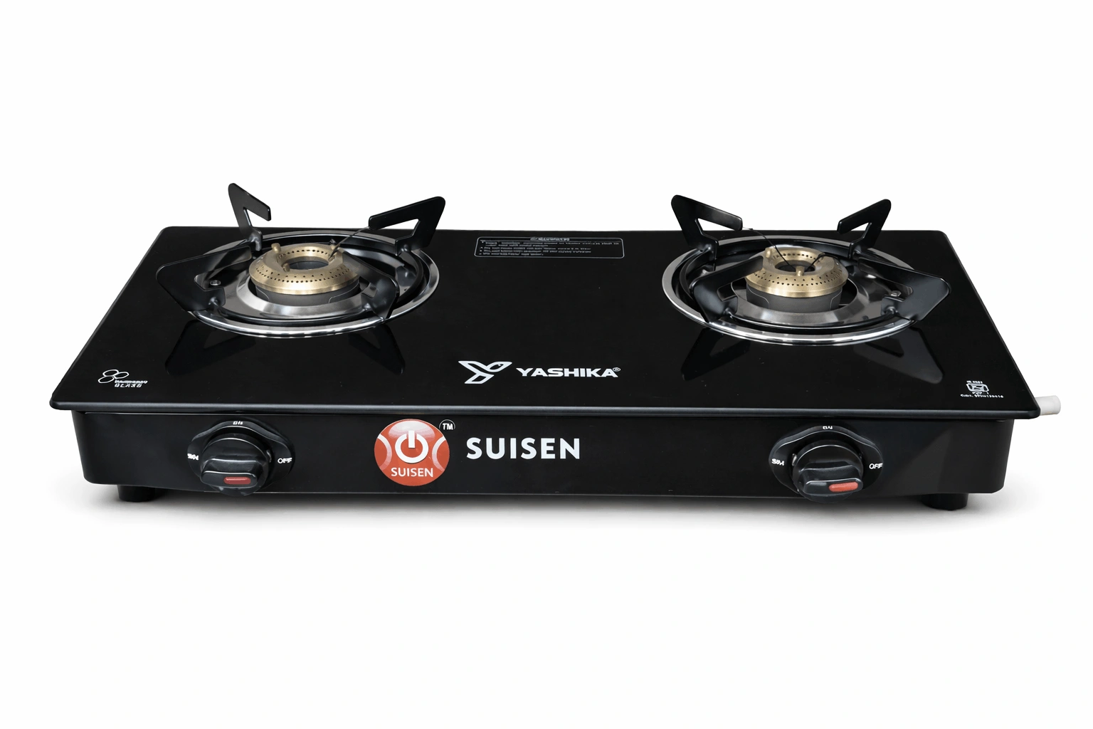 Gas Stove Glass Top 2B Compact